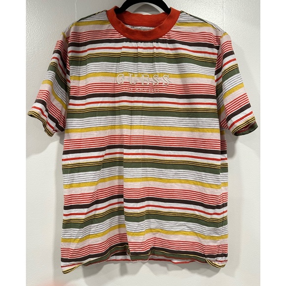 Guess Los Angeles Striped T-shirt Men’s Small